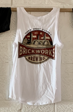 Brickworks Women Singlet - White